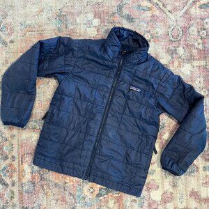 Patagonia Boys’ Navy Nano Puff Jacket Size XS 5-6